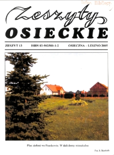 Zeszyty Osieckie 2005 Nr 13