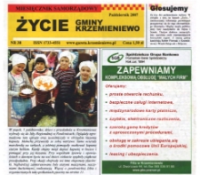 Życie Gminy Krzemieniewo 2007.10 Nr 38