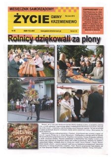 Życie Gminy Krzemieniewo 2012.08 Nr 96