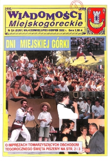 Wiadomości Miejskog&oacute;reckie 2002 nr 3/4 (60/61)