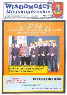 Wiadomości Miejskog&oacute;reckie 2004 nr 1 (70)