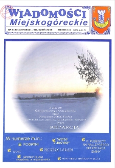 Wiadomości Miejskog&oacute;reckie 2005 nr 5 (80)