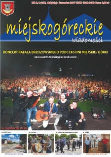 Wiadomości Miejskog&oacute;reckie 2017 nr 5/6 (165/166)