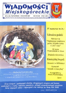 Wiadomości Miejskog&oacute;reckie 2007 nr 4 (90)