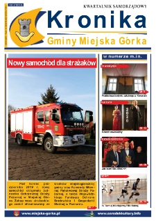 Kronika Gminy Miejska G&oacute;rka 2019 nr 4