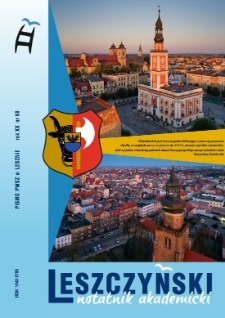 Leszczyński Notatnik Akademicki 2020 R.20 Nr 69