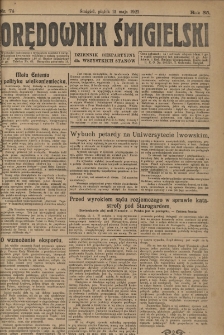 Orędownik Śmigielski 1925.05.15 R.35 Nr 74