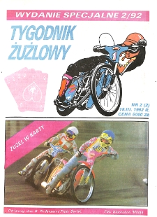 Wydanie Specjalne Tygodnik Żużlowy 1992.03.15 Nr 2 (2)