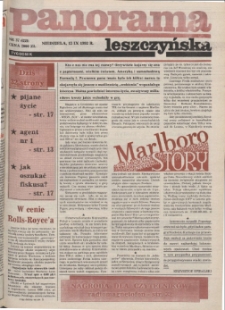 Panorama Leszczyńska 1992.09.13 R.14 Nr37(659)