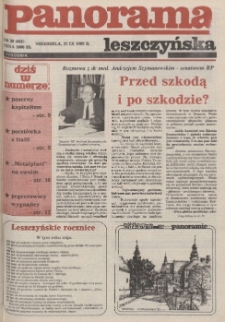 Panorama Leszczyńska 1992.09.27 R.14 Nr39(661)