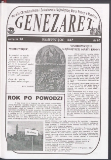 Genezaret 1998.08 Nr 60