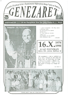 Genezaret 1998.10 Nr 62