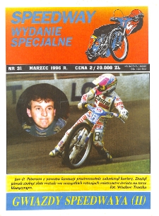 Speedway Wydanie Specjalne 1996.03 Nr 31
