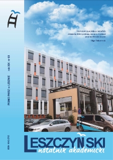 Leszczyński Notatnik Akademicki 2020 R.20 Nr 68
