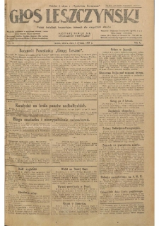 Głos Leszczyński 1929.01.05 R.10 Nr4