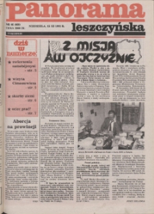 Panorama Leszczyńska 1992.11.15 R.14 Nr46(668)