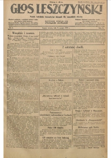 Głos Leszczyński 1929.01.08 R.10 Nr6