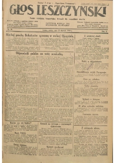 Głos Leszczyński 1929.01.12 R.10 Nr10