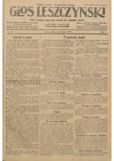 Głos Leszczyński 1929.03.15 R.10 Nr62