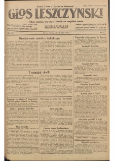 Głos Leszczyński 1929.05.25 R.10 Nr119