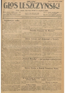 Głos Leszczyński 1931.01.22 R.12 Nr17