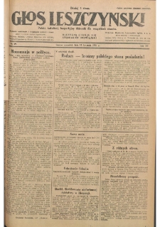 Głos Leszczyński 1931.04.30 R.12 Nr99