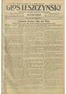 Głos Leszczyński 1931.08.15 R.12 Nr187