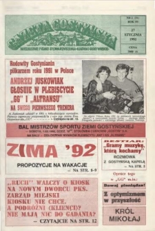 Gazeta Gostyńska 1992.01 R.3 Nr 2 (31)