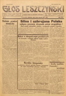 Głos Leszczyński 1937.01.10 R.18 Nr7