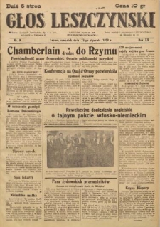 Głos Leszczyński 1939.01.12 R.20 Nr 9
