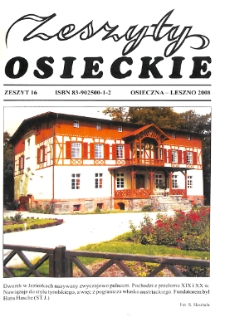 Zeszyty Osieckie 2008 Nr 16