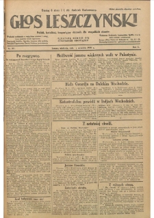 Głos Leszczyński 1929.09.01 R.10 Nr201