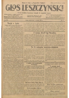 Głos Leszczyński 1929.09.06 R.10 Nr205