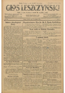 Głos Leszczyński 1929.09.15 R.10 Nr213