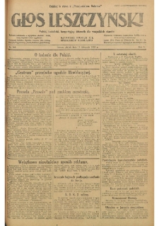 Głos Leszczyński 1929.11.15 R.10 Nr264