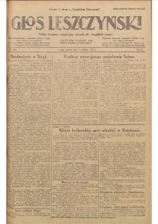 Głos Leszczyński 1929.12.07 R.10 Nr283