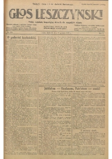 Głos Leszczyński 1929.12.15 R.10 Nr290
