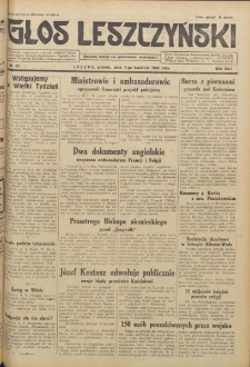 Głos Leszczyński 1936.04.07 R.17 Nr 82