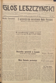Głos Leszczyński 1936.04.09 R.17 Nr 84