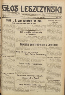 Głos Leszczyński 1936.04.15 R.17 Nr 88