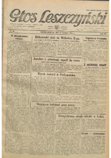 Głos Leszczyński 1934.01.21 R.15 Nr16