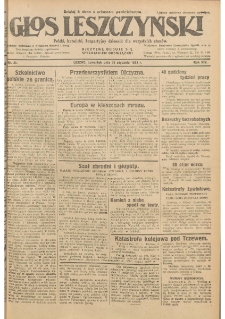 Głos Leszczyński 1933.01.26 R.14 Nr21