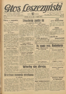 Głos Leszczyński 1934.08.07 R.15 Nr178