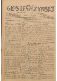 Głos Leszczyński 1930.08.20 R.11 Nr191