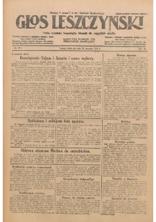 Głos Leszczyński 1930.08.31 R.11 Nr201