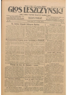 Głos Leszczyński 1930.09.05 R.11 Nr205