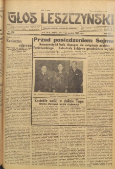 Głos Leszczyński 1936.12.01 R.17 Nr 280