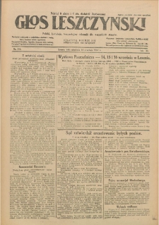 Głos Leszczyński 1930.09.14 R.11 Nr213