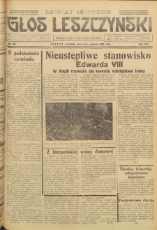 Głos Leszczyński 1936.12.06 R.17 Nr 285