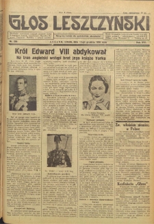 Głos Leszczyński 1936.12.12 R.17 Nr 289